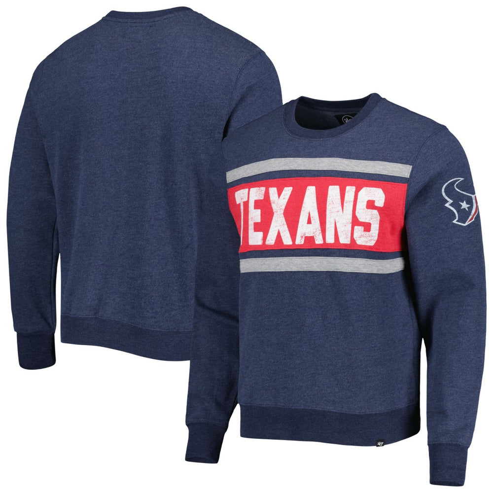 Houston Texans 47 brand '47 Bypass Tribeca Pullover Sweatshirt
