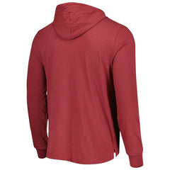 Arizona Cardinals 47 brand '47 Field Franklin Hooded Long Sleeve T-Shirt