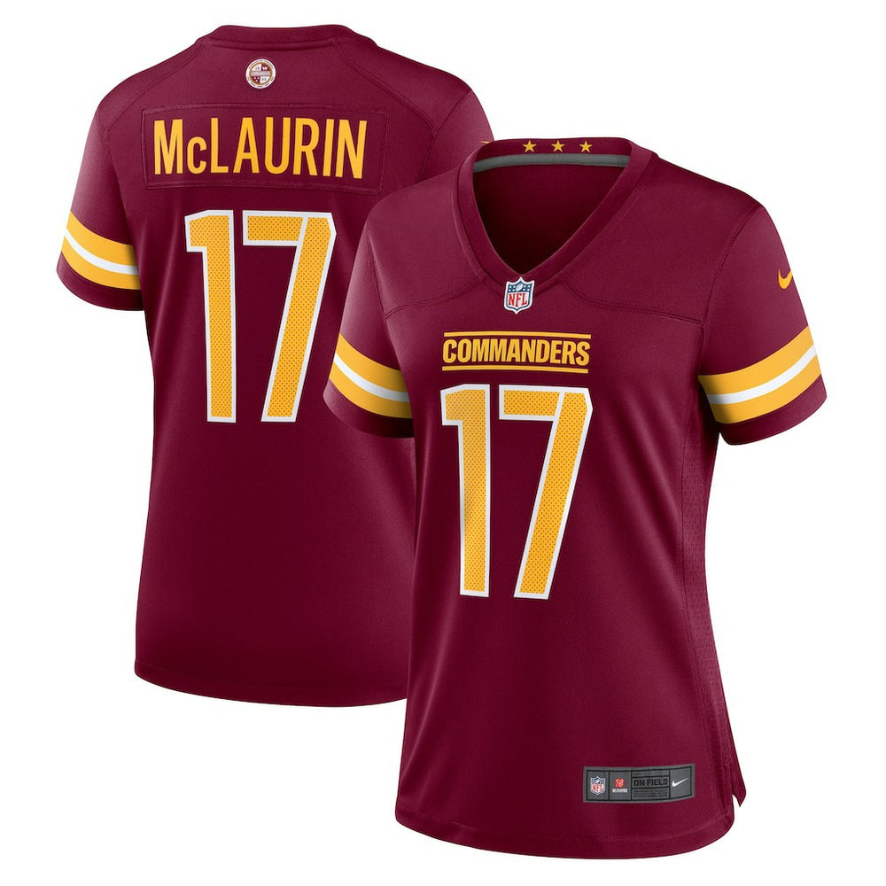 Terry McLaurin Washington Commanders Women's Player Jersey - Burgundy