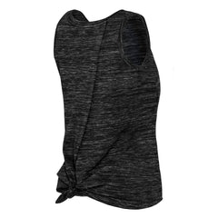 Las Vegas Raiders New Era Women's Space Dye Tie-Back Tank Top
