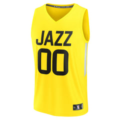 Utah Jazz Youth Fast Break Replica Custom Jersey Discount