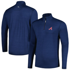 Atlanta Braves Tommy Bahama Delray IslandZone Half-Zip Top | MLB For sale