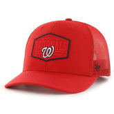 Washington Nationals '47 Ridgeline Tonal Patch Trucker Adjustable Hat | MLB New