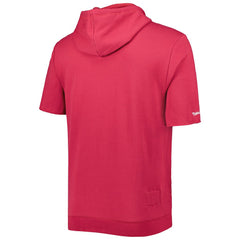 Arizona Cardinals Mitchell & Ness Washed Short Sleeve Pullover Hoodie