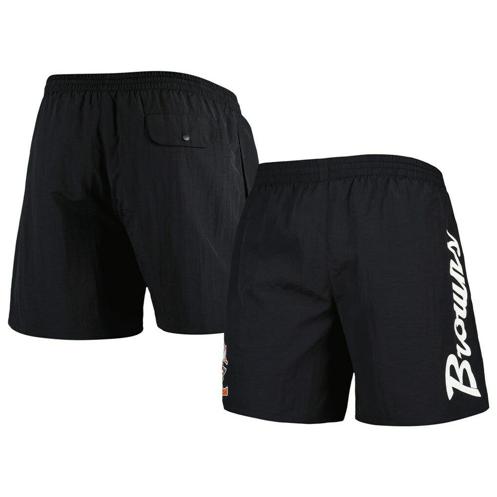 Cleveland Browns Mitchell & Ness Team Essentials Nylon Shorts