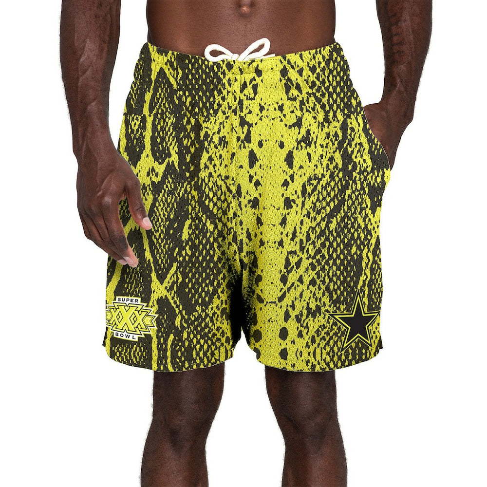 Dallas Cowboys New Era Super Bowl XXX Summer Pop Shorts