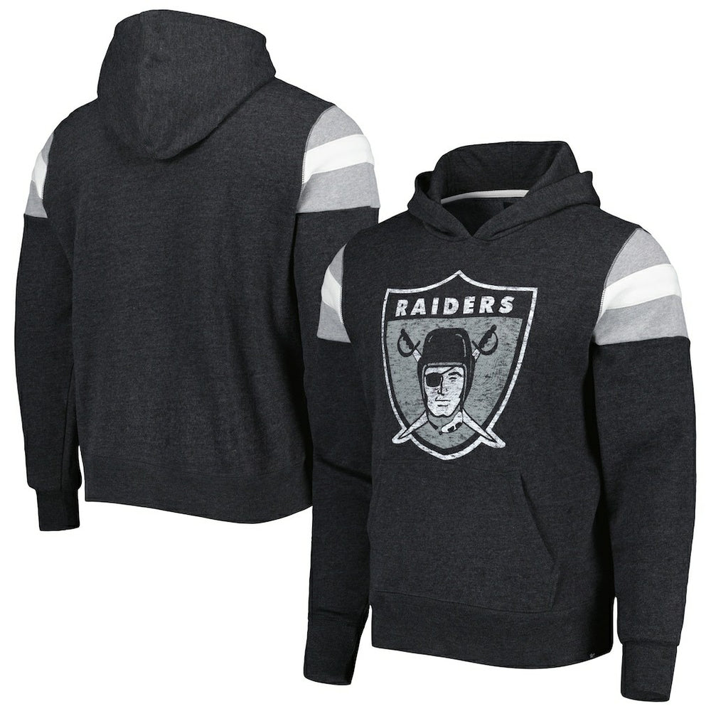 Las Vegas Raiders 47 brand '47 Legacy Premier Nico Pullover Hoodie