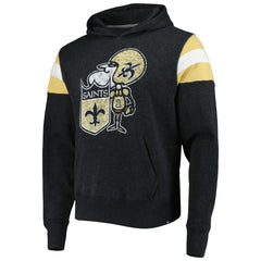 New Orleans Saints 47 brand '47 Legacy Premier Nico Pullover Hoodie