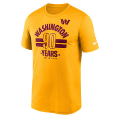 Washington Commanders Nike 90th Anniversary Legend T-Shirt