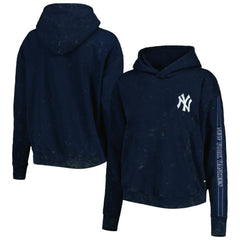 New York Yankees The Wild Collective Women's Marble Pullover Hoodie | MLB Online