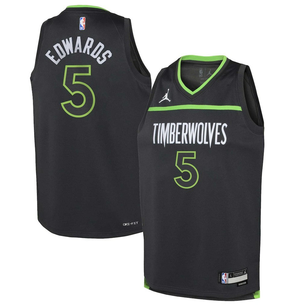 Anthony Edwards Minnesota Timberwolves Jordan Brand Youth Swingman Jersey Outlet