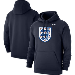 England National Team Club Primary Pullover Hoodie Navy - Nike