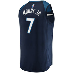 Wendell Moore Jr. Minnesota Timberwolves 2022 NBA Draft First Round Pick Fast Break Replica Player Jersey Icon On Sale