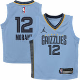 Ja Morant Memphis Grizzlies Jordan Brand Preschool 2022/23 Statement Edition Jersey New