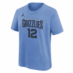 Ja Morant Memphis Grizzlies Jordan Brand Youth Statement Edition Name & Number Player T-Shirt Outlet