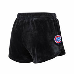 Chicago Cubs Pro Standard Women's Classic Velour Lounge Shorts | MLB On Sale