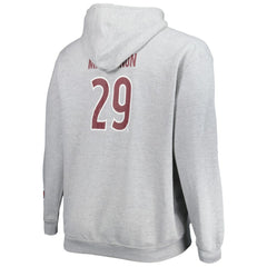 Nathan MacKinnon Colorado Avalanche Big & Tall Player Pullover Hoodie On Sale