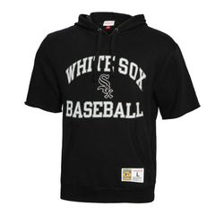 Chicago White Sox Mitchell & Ness Cooperstown Collection Washed Fleece Pullover Short Sleeve Hoodie | MLB Online