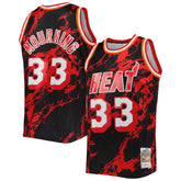 Alonzo Mourning Miami Heat 1996/97 Hardwood Classics Marble Swingman Jersey Discount
