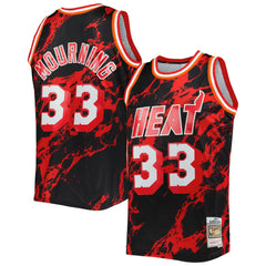 Alonzo Mourning Miami Heat 1996/97 Hardwood Classics Marble Swingman Jersey Discount