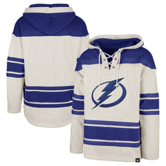 Tampa Bay Lightning '47 Rockaway Lace-Up Pullover Hoodie Sale