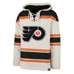 Philadelphia Flyers '47 Rockaway Lace-Up Pullover Hoodie Discount