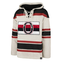 Ottawa Senators '47 Rockaway Lace-Up Pullover Hoodie Sale