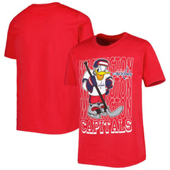Washington Capitals Youth Disney Donald Duck Three-Peat T-Shirt Sale