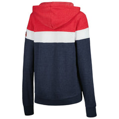 Atlanta Braves New Era Women's Colorblock Full-Zip Hoodie Jacket | MLB Online