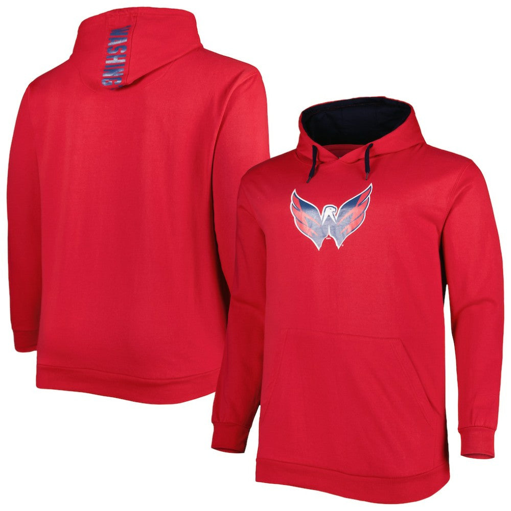 Washington Capitals Big & Tall Fleece Pullover Hoodie Online