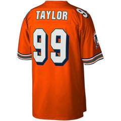 Miami Dolphins Mitchell & Ness Jason Taylor Big & Tall 2004 Retired Player Replica Jersey