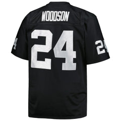 Las Vegas Raiders Mitchell & Ness Charles Woodson Big & Tall 1998 Retired Player Replica Jersey