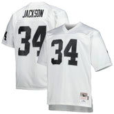 Las Vegas Raiders Mitchell & Ness Bo Jackson Big & Tall 1988 Retired Player Replica Jersey