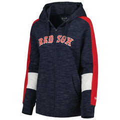 Boston Red Sox New Era Women's Colorblock Full-Zip Hoodie | MLB On Sale