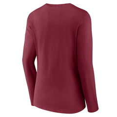 Washington Commanders Fanatics Women's Hometown Sweep Long Sleeve V-Neck T-Shirt