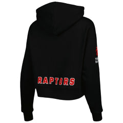 Toronto Raptors Pro Standard Women's Classic Fleece Cropped Pullover Hoodie Outlet