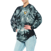 Pittsburgh Penguins Fanatics Women's Crystal-Dye Long Sleeve T-Shirt For Sale