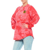 Chicago Blackhawks Fanatics Women's Crystal-Dye Long Sleeve T-Shirt Outlet