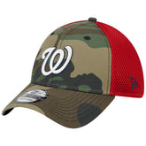 Washington Nationals New Era Team Neo 39THIRTY Flex Hat | MLB For sale