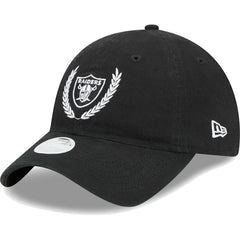Las Vegas Raiders New Era Women's Leaves 9TWENTY Adjustable Hat