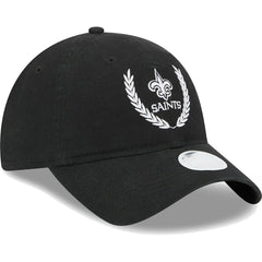 New Orleans Saints New Era Women's Leaves 9TWENTY Adjustable Hat