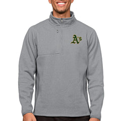 Athletics Antigua Course Quarter-Zip Pullover Top | MLB US