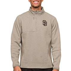 San Diego Padres Antigua Course Quarter-Zip Pullover Top | MLB Sale