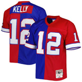 Buffalo Bills Mitchell & Ness Jim Kelly 1990 Split Legacy Replica Jersey
