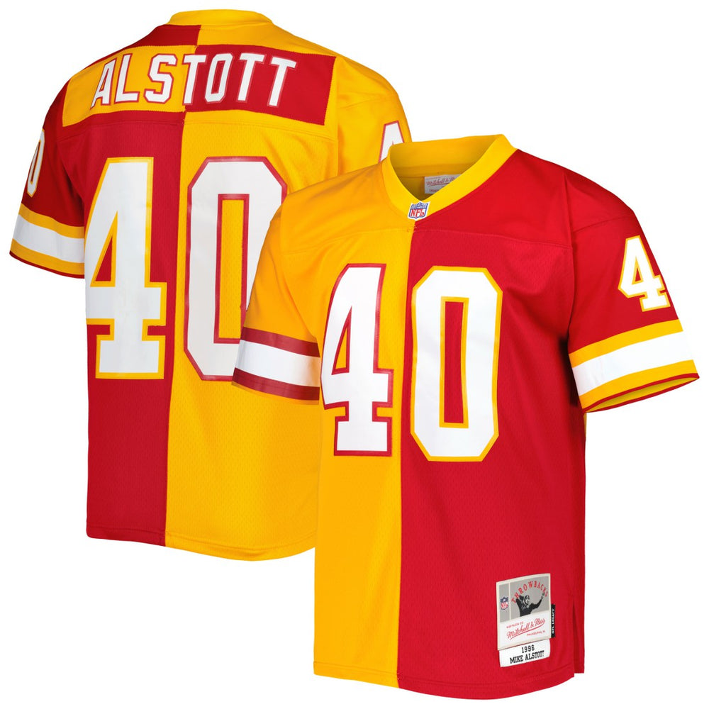 Tampa Bay Buccaneers Mitchell & Ness Mike Alstott 1996 Split Legacy Replica Jersey