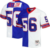 New York Giants Mitchell & Ness Lawrence Taylor 1986 Split Legacy Replica Jersey