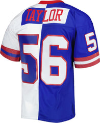 New York Giants Mitchell & Ness Lawrence Taylor 1986 Split Legacy Replica Jersey