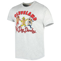 Cleveland Guardians Homage Team Hyper Local Tri-Blend T-Shirt | MLB Shop