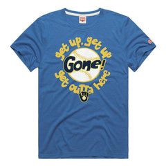 Milwaukee Brewers Homage Hyper Local Tri-Blend T-Shirt | MLB US