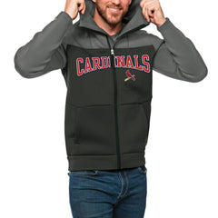 St. Louis Cardinals Antigua Wordmark Protect Full-Zip Hoodie | MLB Shop